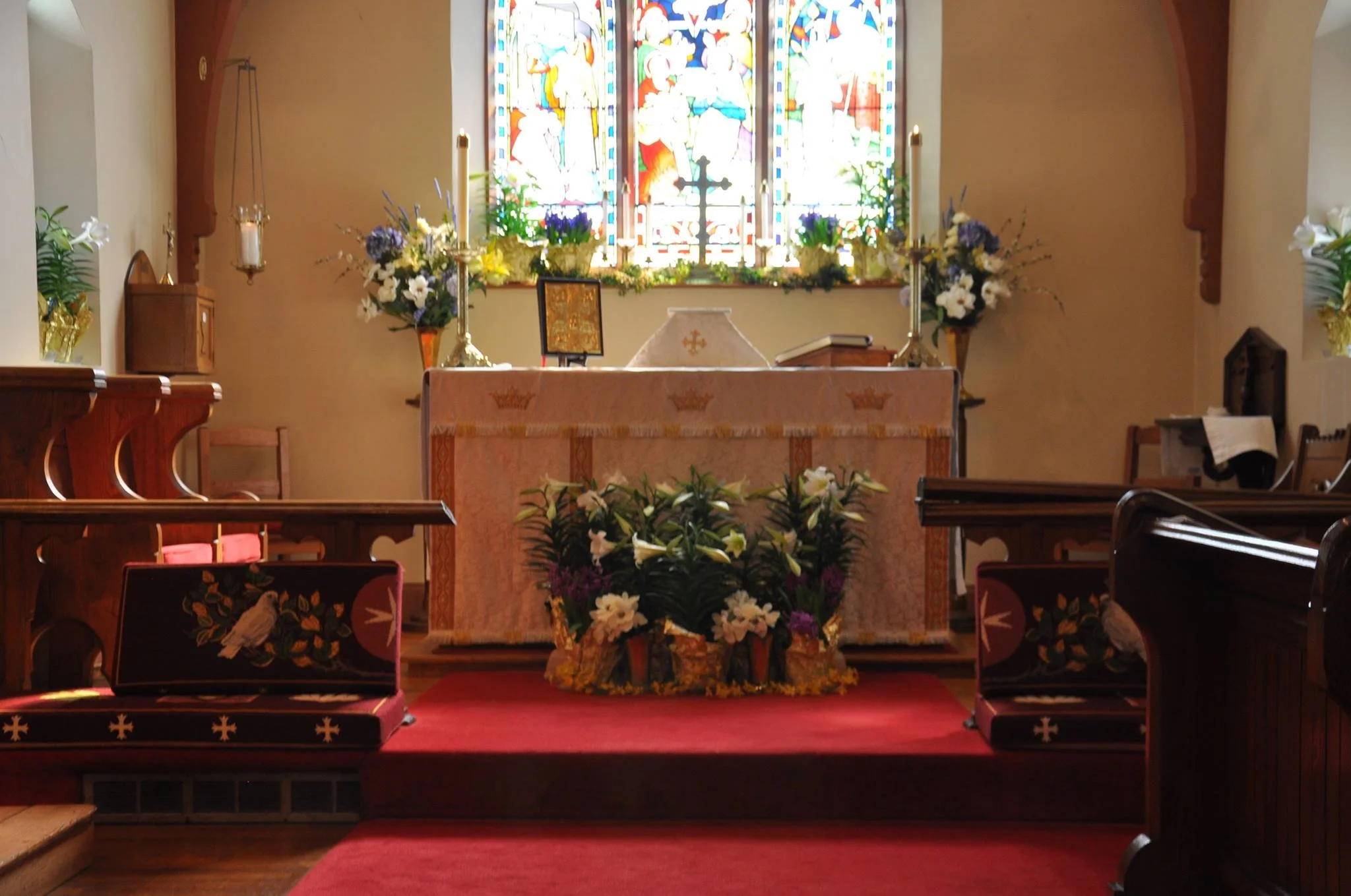 Altar at Easter Season