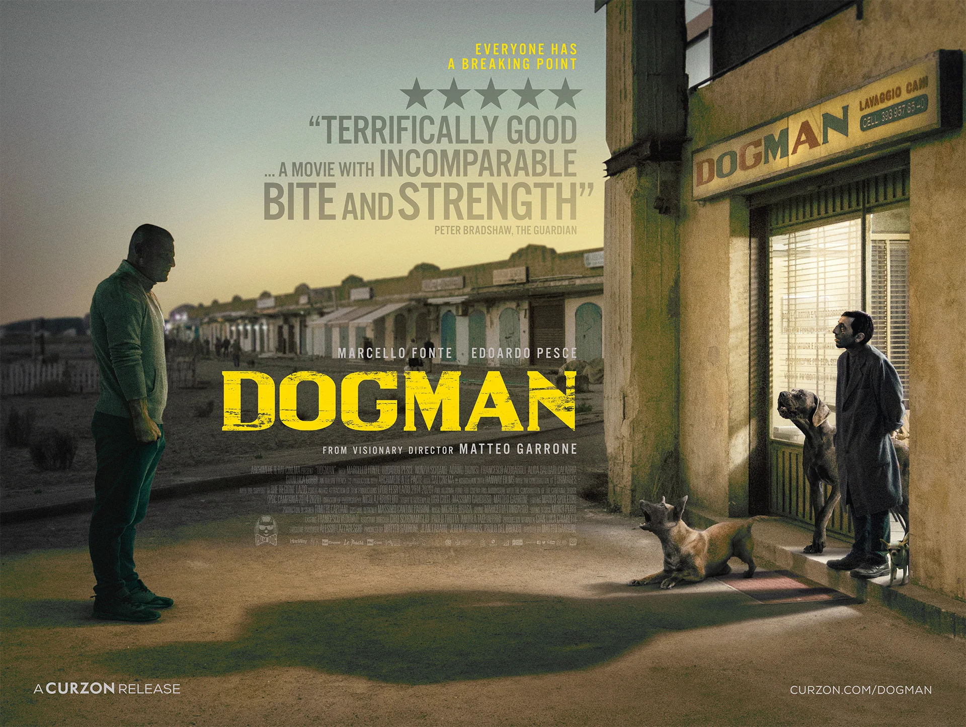 Capri, Hollywood Fest to Honor 'Dogman' as Best European Film of the Year