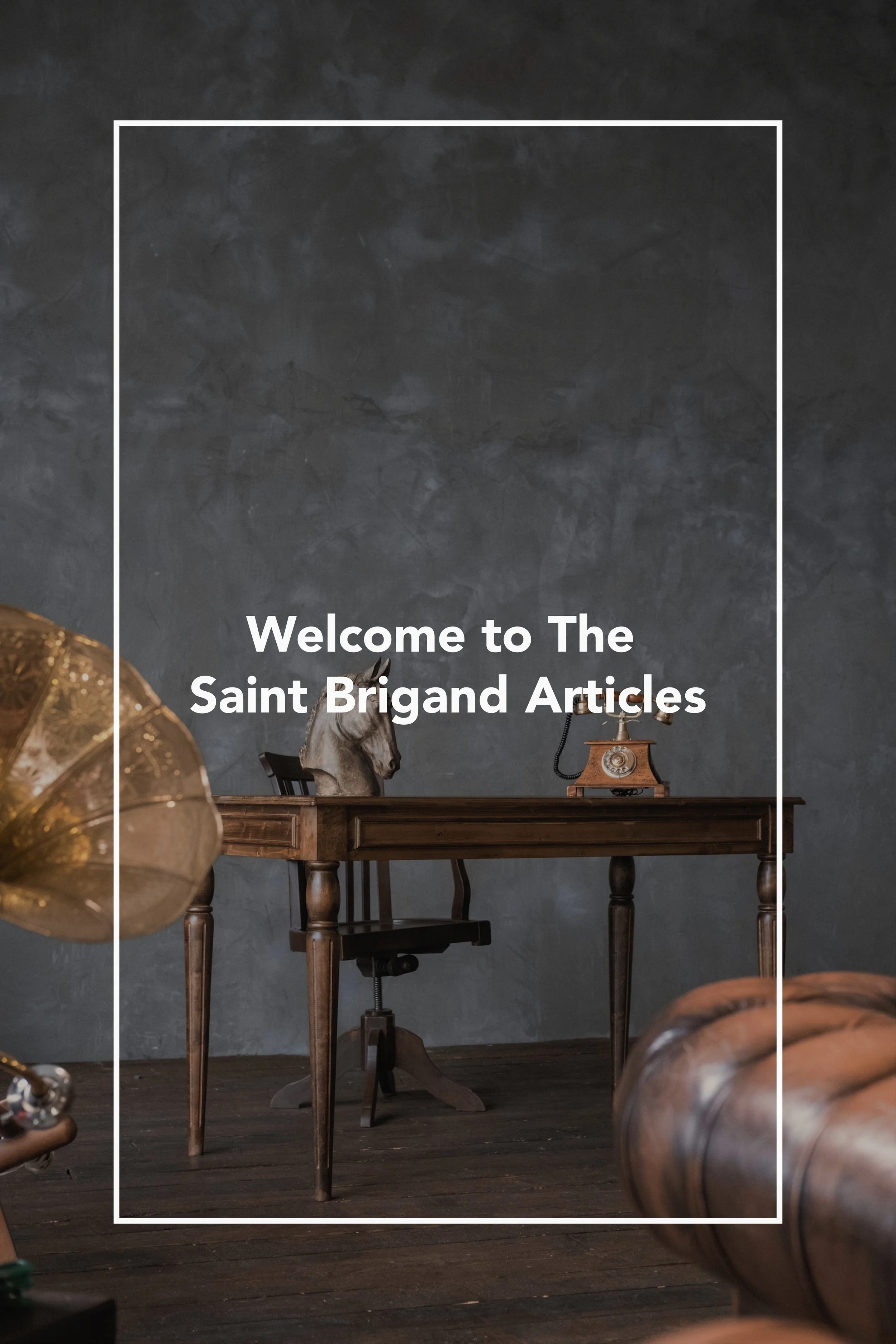 Welcome to the new home of the Saint Brigand writings.