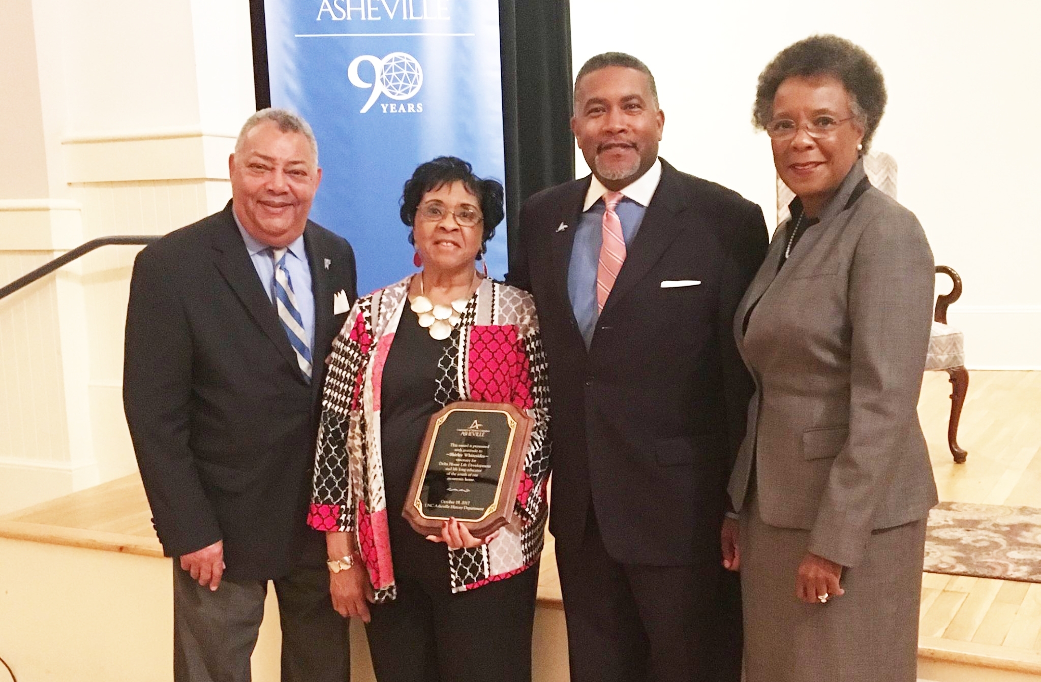 African Americans in WNC Conference with with Commissioner Al Whitesides, Shirley Whitesides, and Judge Yvonne Mims Evans