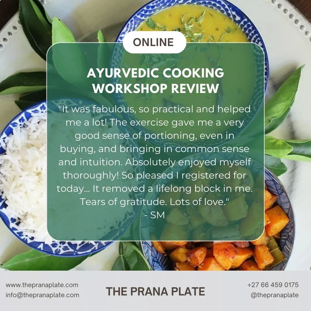 Sharing Ayurvedic wisdom is always so humbling 🙏 I cannot wait to share more with you! Stay with me on this journey @thepranaplate to know more about upcoming workshops and learn to love the body you're in ✨ Grateful 💞

#thepranaplate #ayurvediccoo