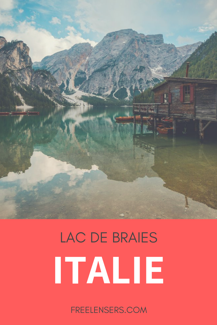 lac de braies italie