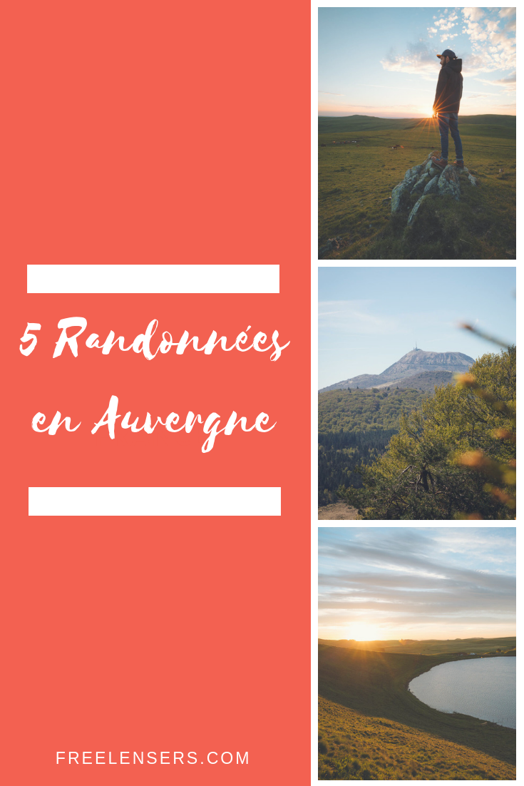 5 randonnées en Auvergne