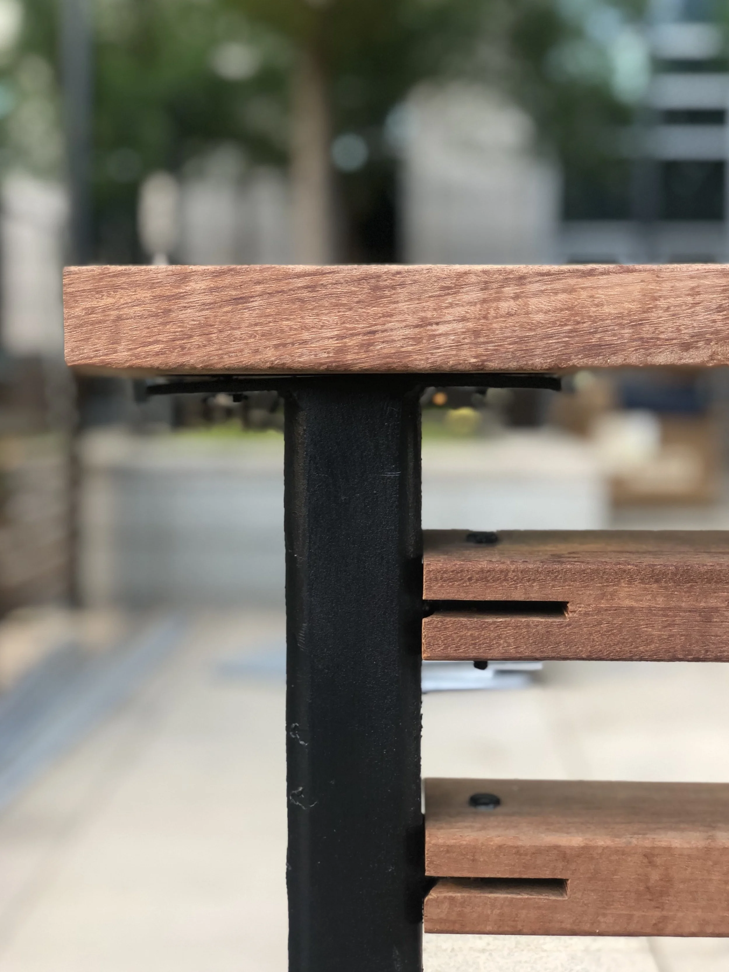 Railing detail.