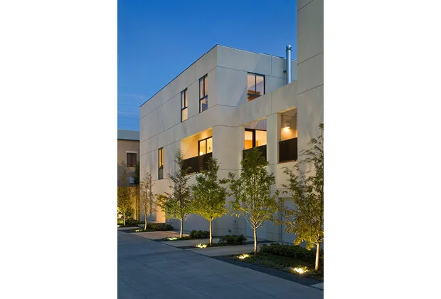 Abbott Place Townhomes Design by: E G Hamilton, FAIA Architect of Record: DSGN Associates (2006)