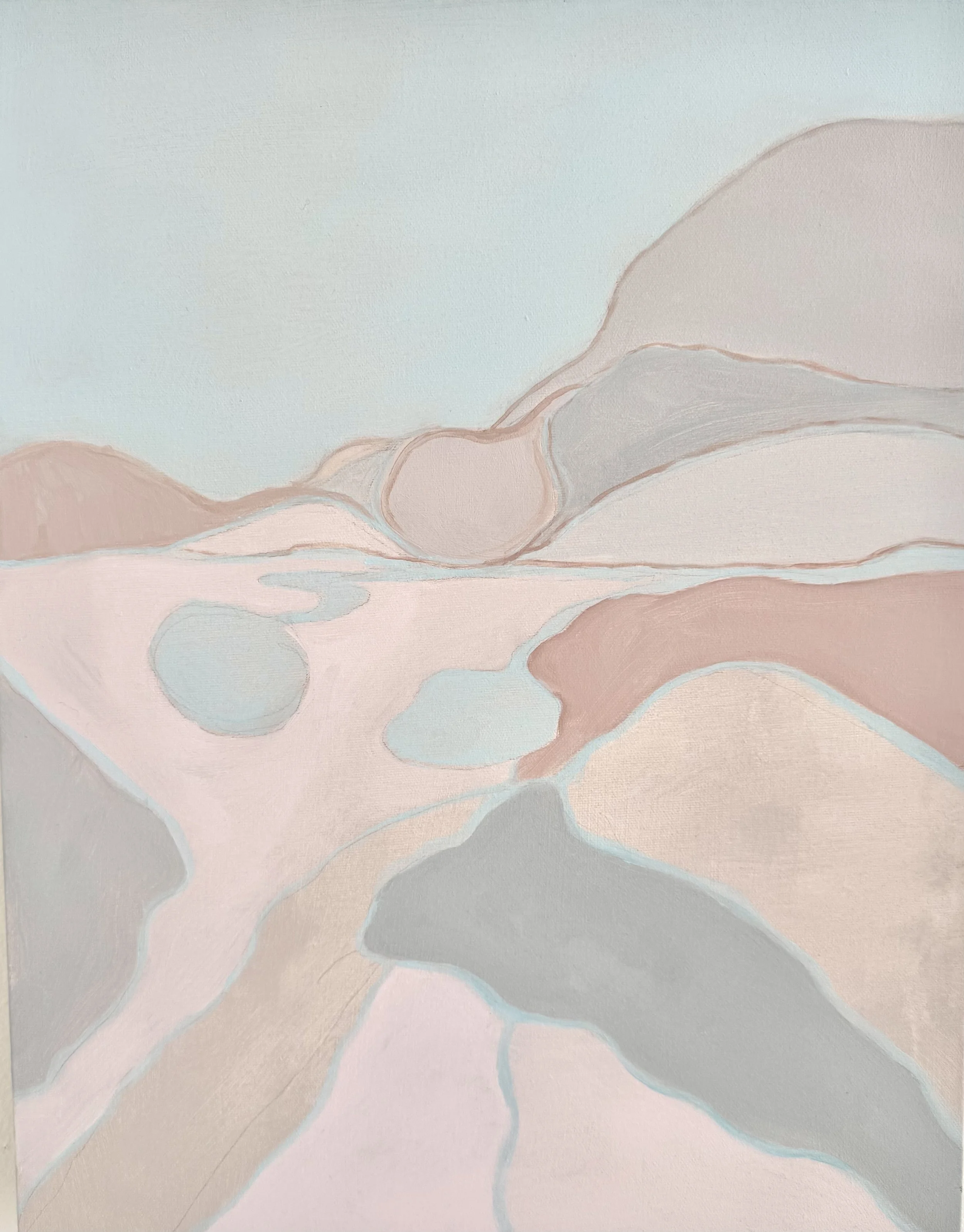 Mountain, acrylic, wood, 15%22 x 12%22  2024.jpeg