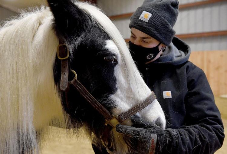    “The hour I spent with the ponies helped ground me – I was able to be fully present and enjoy time with my co-workers in a unique and beautiful setting -something that we have not been able to do for a very long time.” ~ Frontline Healthcare Worke
