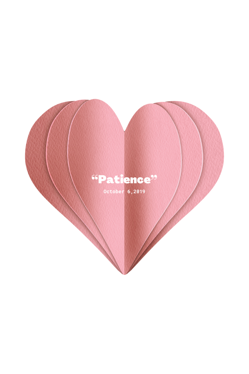 What "Patience" Means to Me 