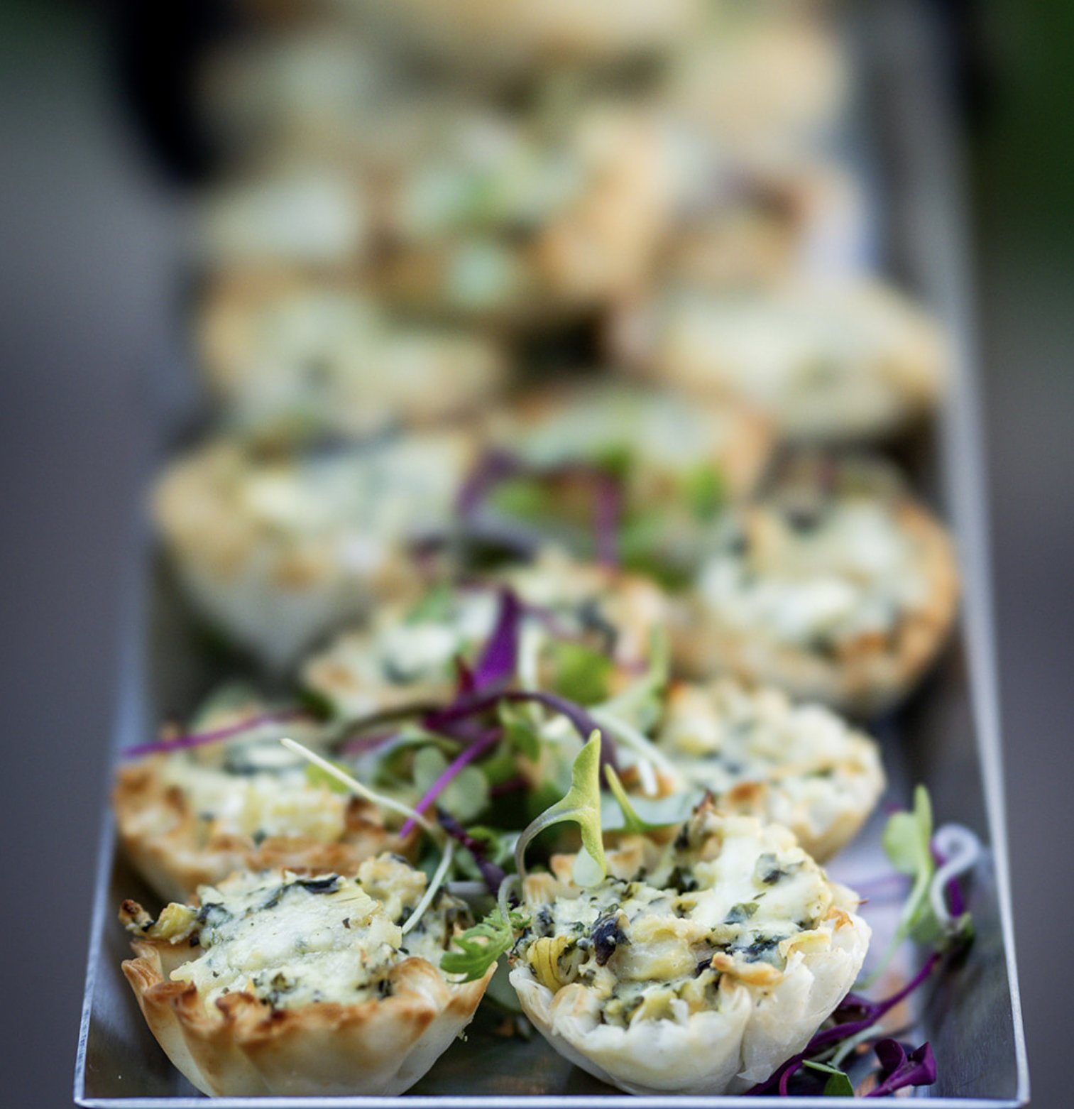  Spanakopita appetizers for special events in Northern California.