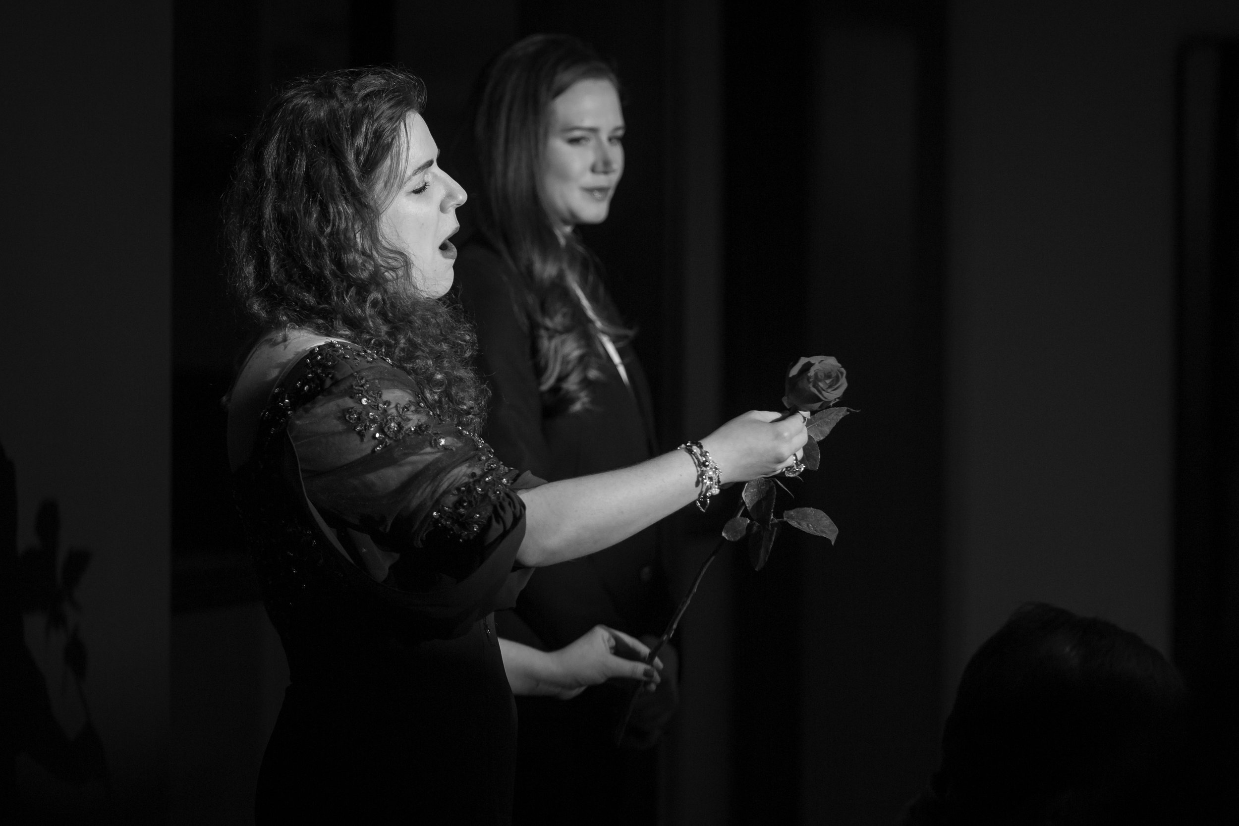 Presentation of the Rose, with mezzo-soprano Kirsten Scott as Octavian