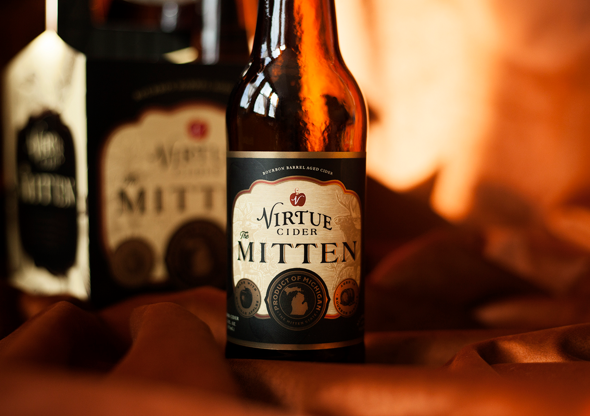 Virtue Cider is a craft-cider company located in Fenville, Michigan. Founded by the former brewmaster of Goose Island, Greg Hall, Virtue's mission is to create European-style ciders crafted from fresh heirloom apples. 