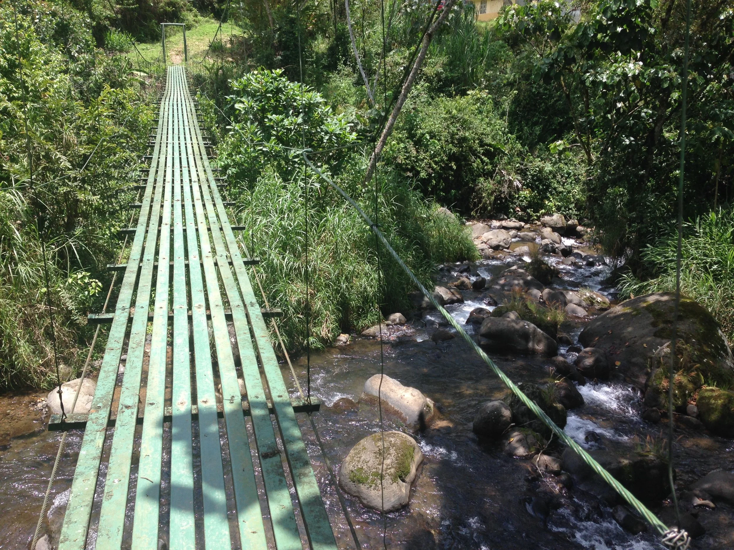 Cross The Bridge And You're On The Campgrounds!