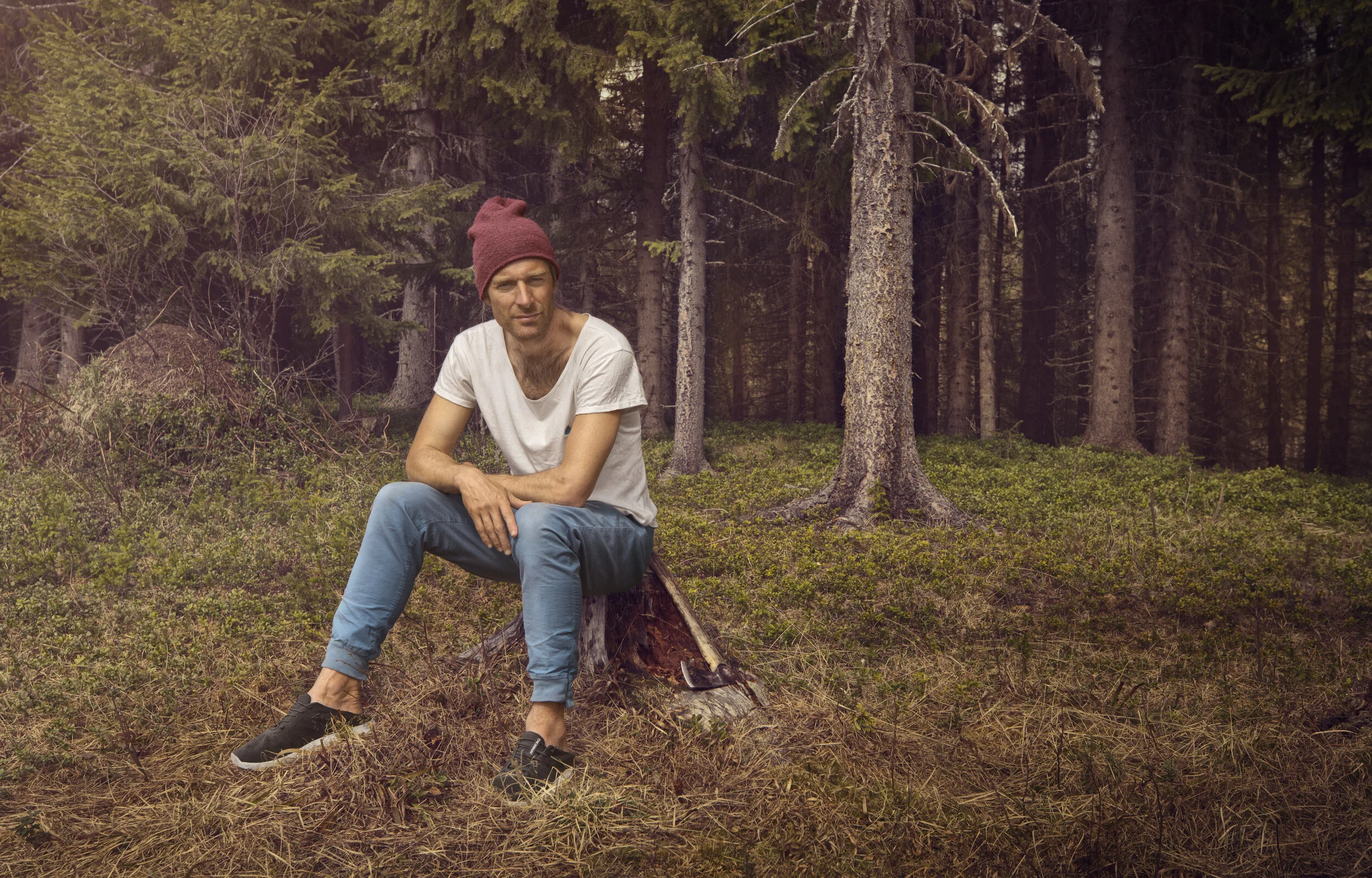 Markus Torgeby, stubbe, sova ute, löparens hjärta, skogen väntar, bild, porträtt