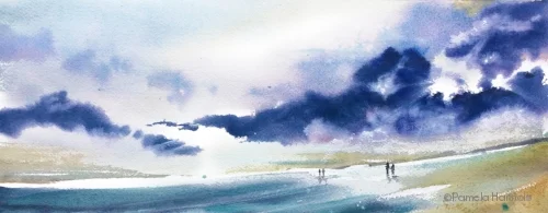 Beach walking