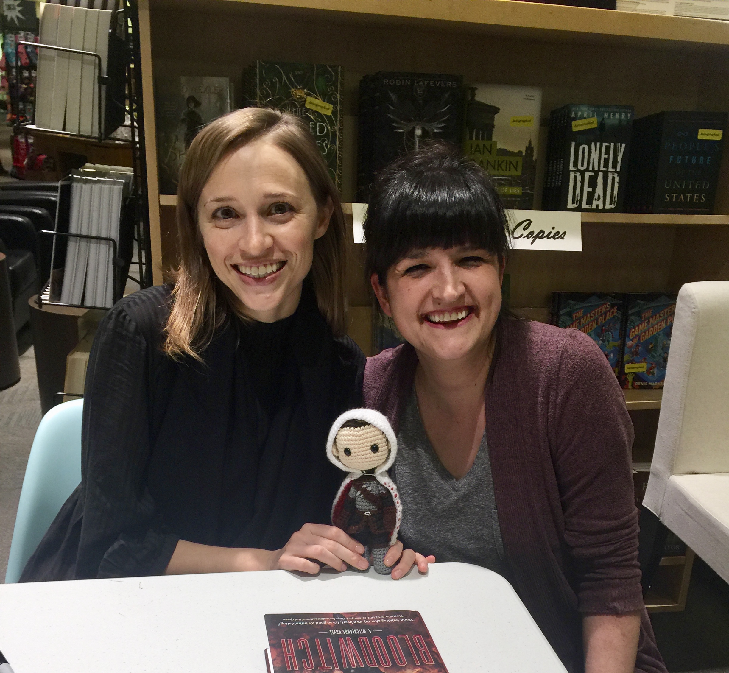 Me and Susan Dennard (and Baeduan)