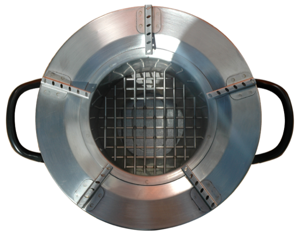 BURN stoves have ceramic insulation, a stainless steel grate and an ashtray. BURN