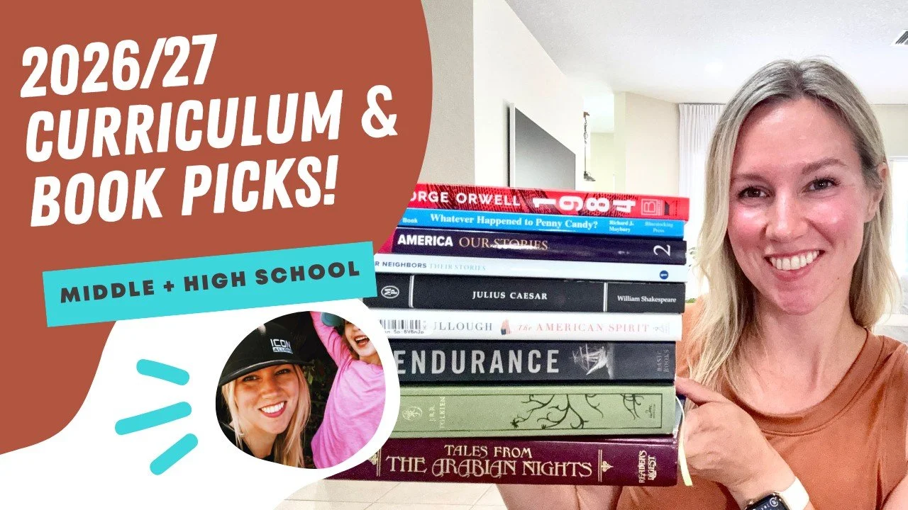Our Homeschool Picks for Middle + High School and The Honest Truth No One Prepared Me For