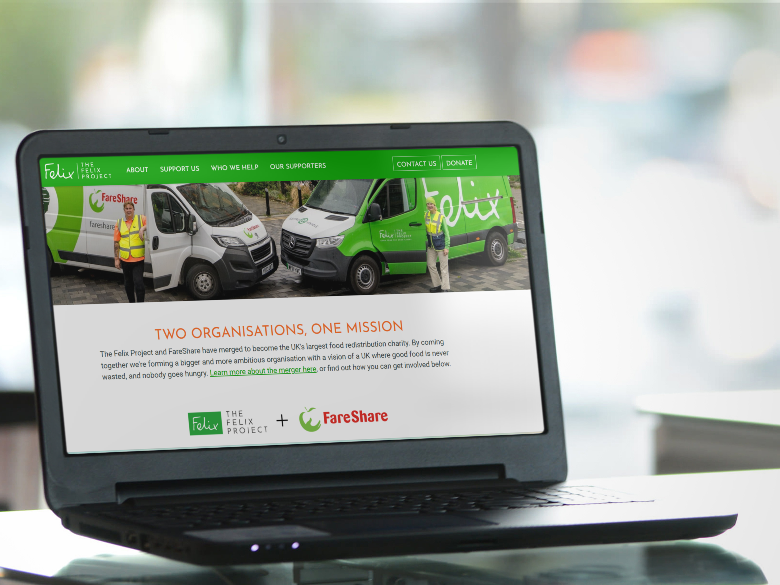 The Felix Project - Driving Charity Donations