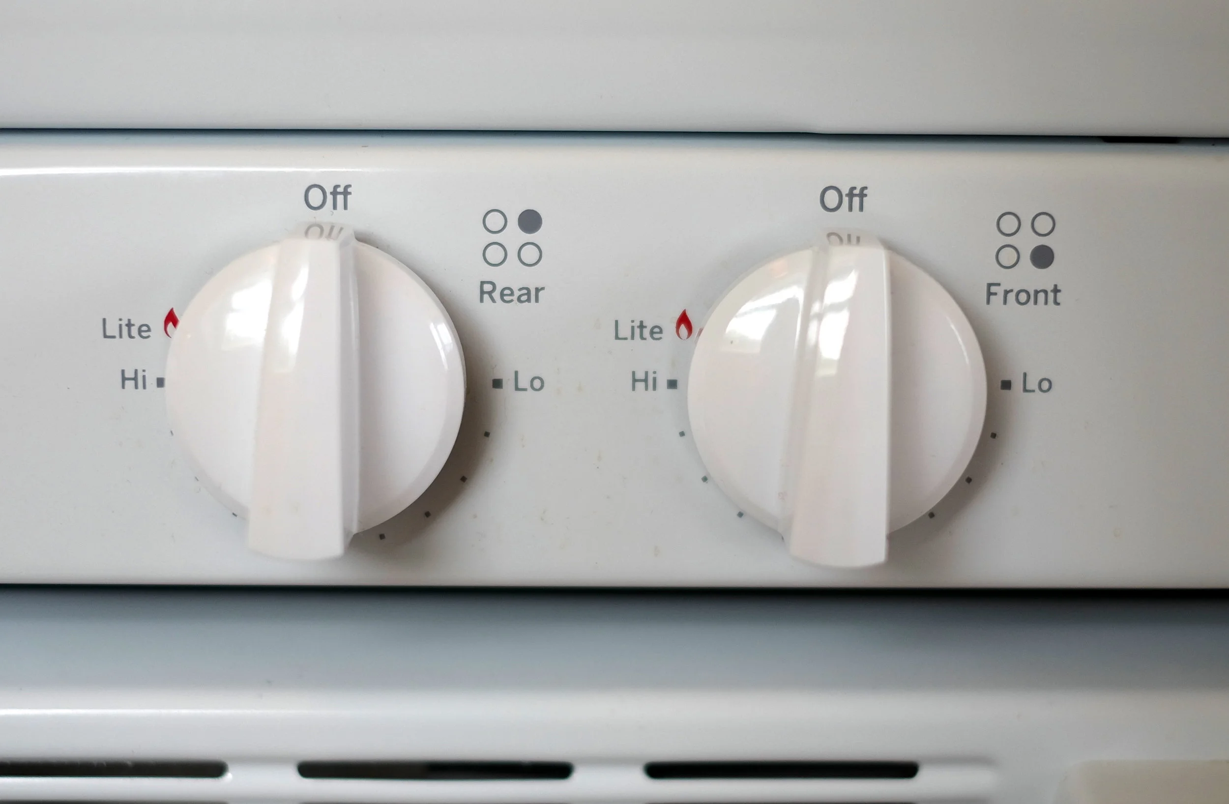 My stove knobs. Can’t use them in the no type game