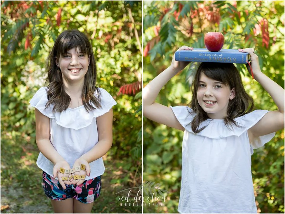 The photo on the left is nice, but has inconsistent lighting. The photo on the right is much more flattering to the subject.