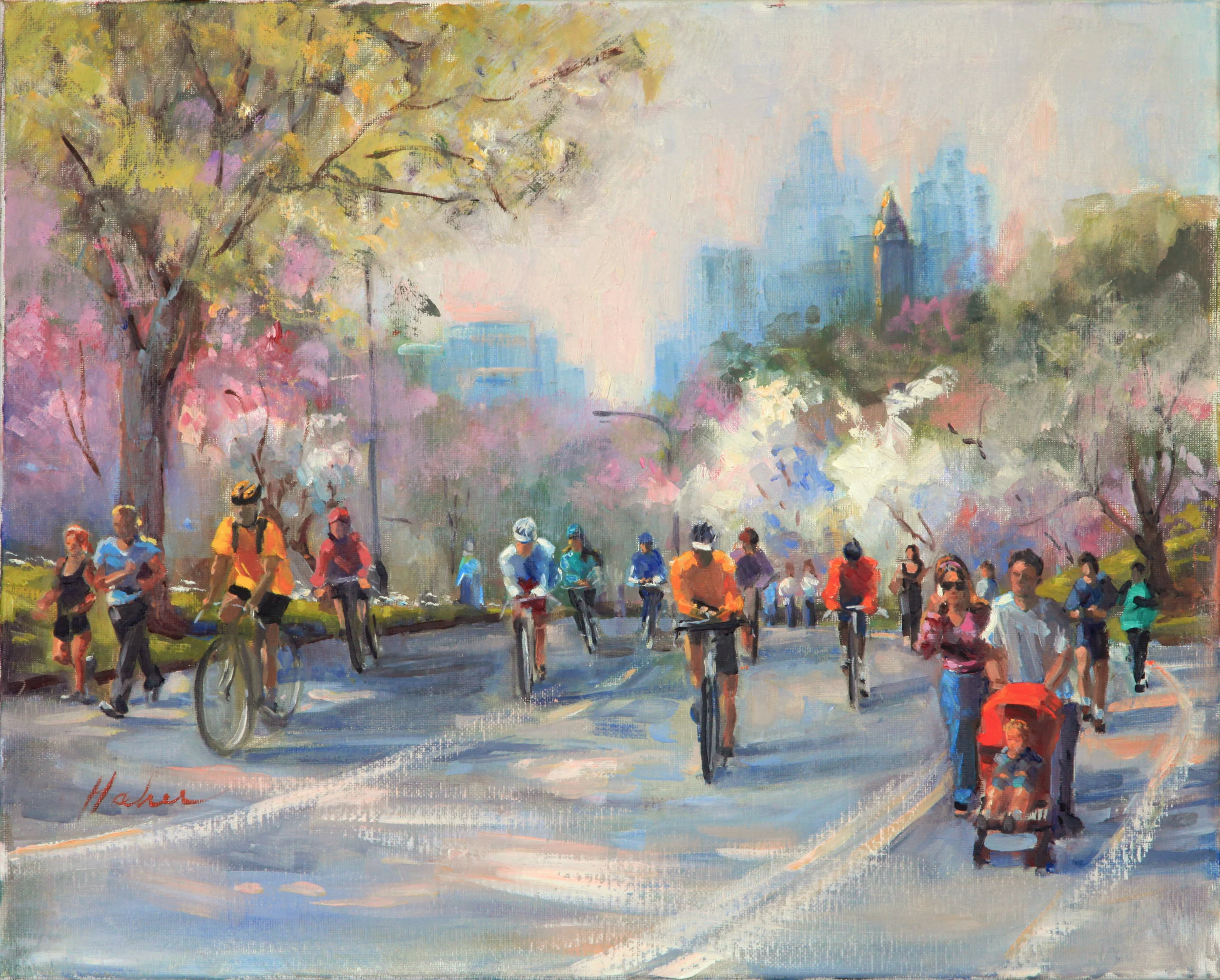 Biking in the Park