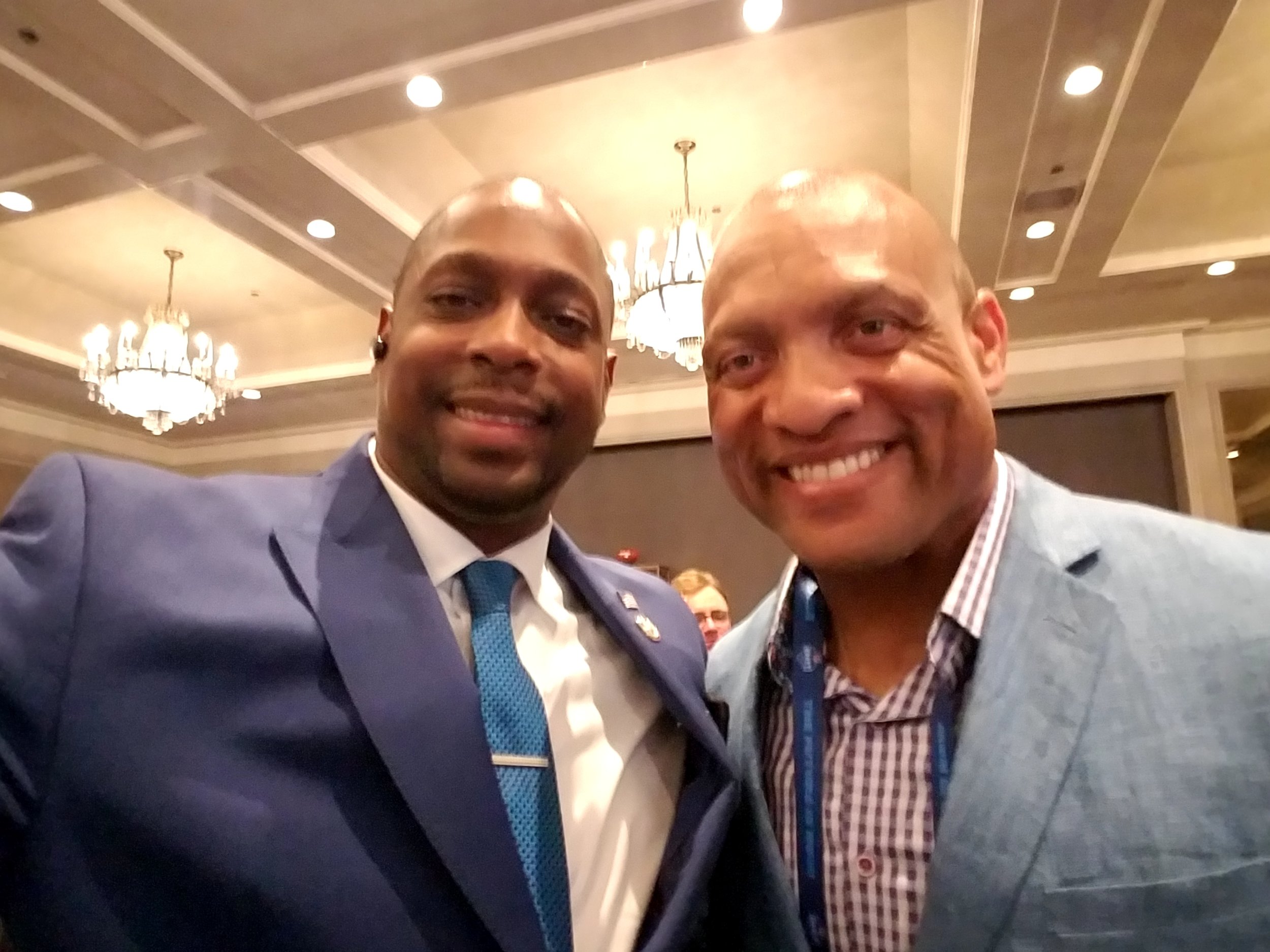 #WEREHERE with Hall of Fame Cornerback, Aeneas Williams of the Arizona Cardinals and St Louis Rams