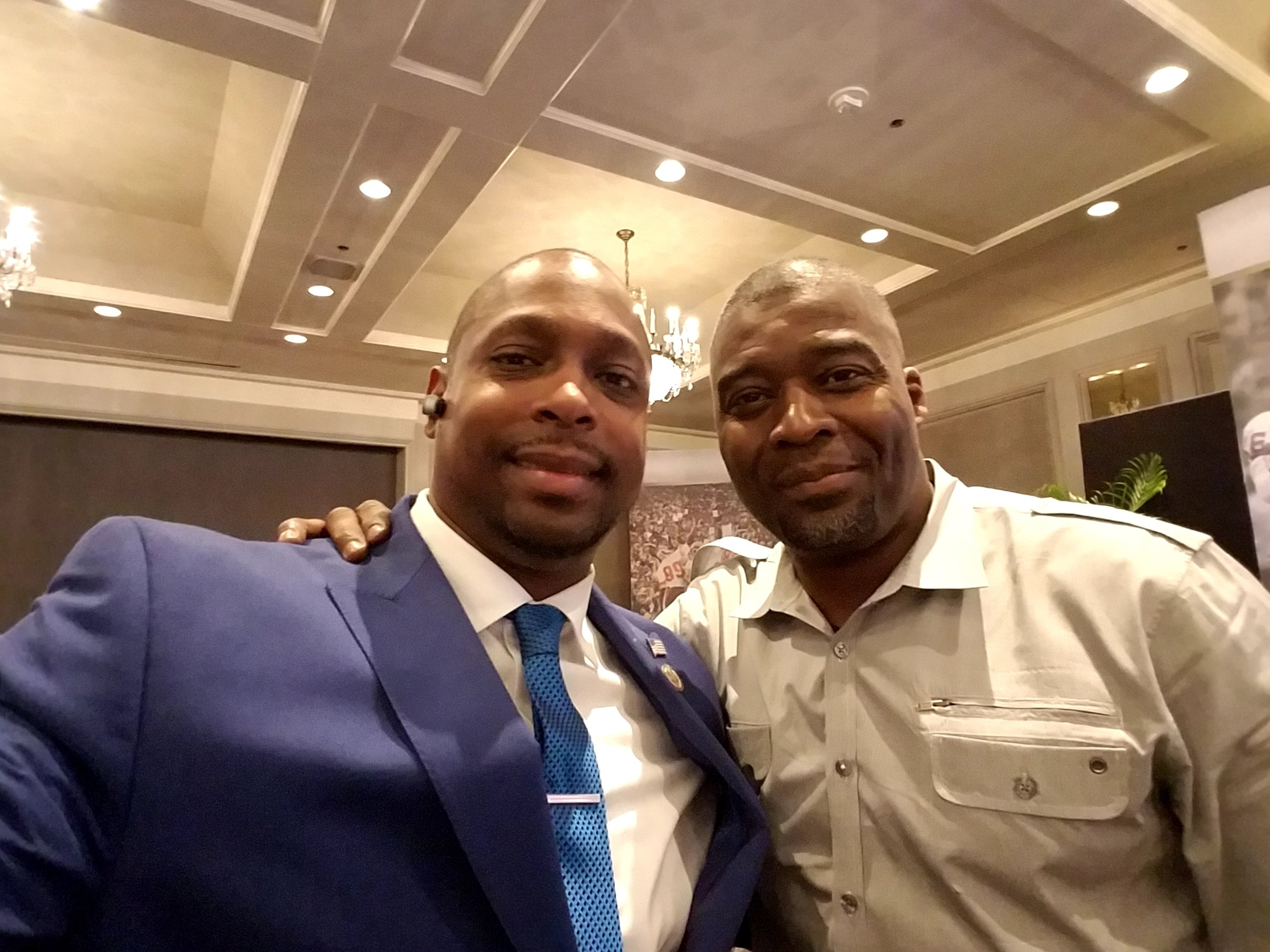 #WEREHERE with 13 year Wide receiver and Denver Bronco Ring of Fame member, Rod Smith
