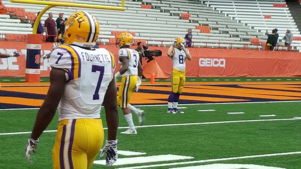 The Number 4 pick in the 2016 NFL Draft, Leonard Fournette