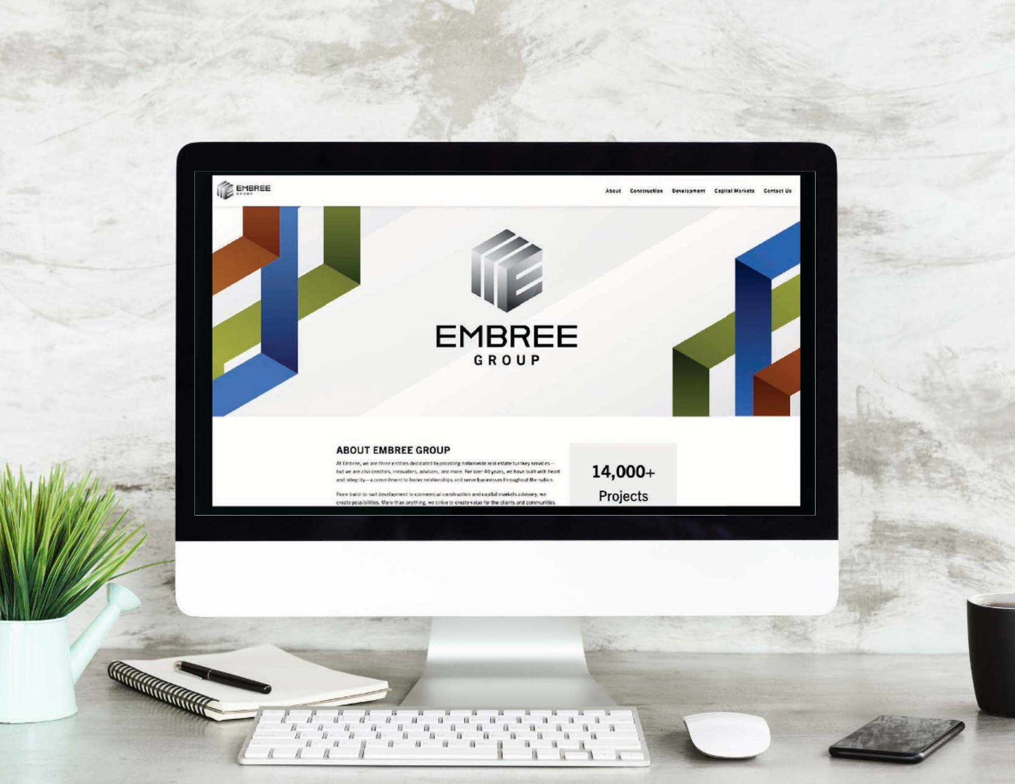 A brand new mobile and SEO first website