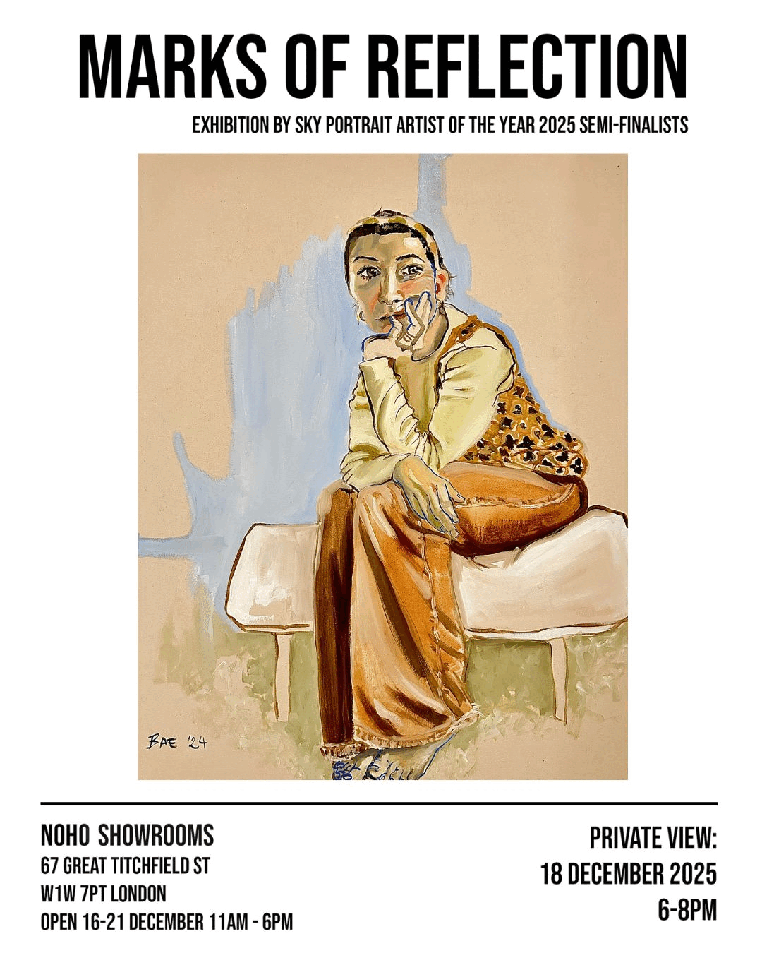 Invitation to Marks of Reflection Semi-finalists Exhibition