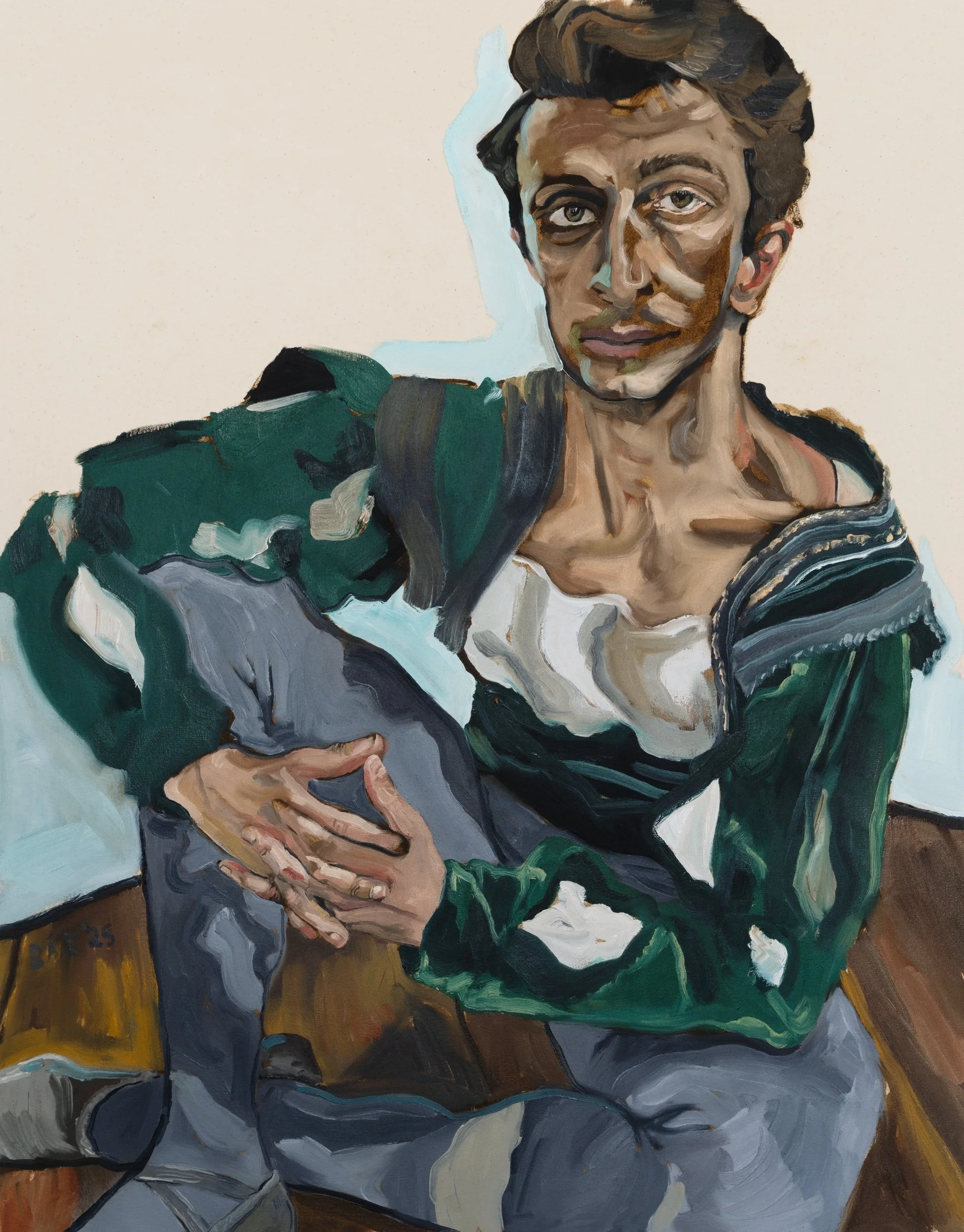 Reece Clarke, Oil on canvas, 90x70x4cm, 2025 (1).jpg