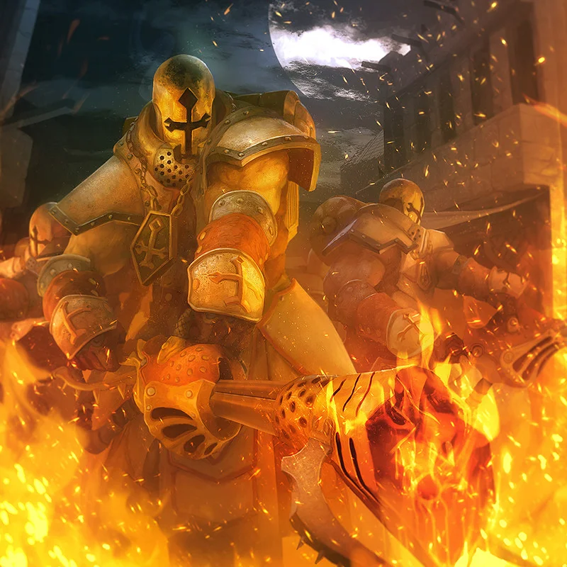Do you like fire? Menoth brings the fire.