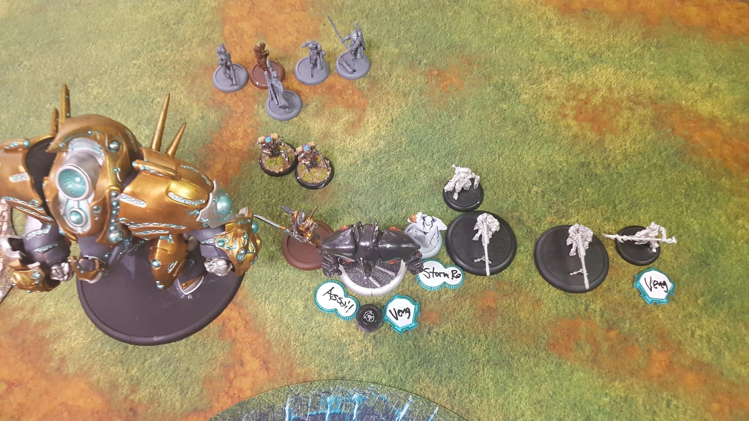 The crater left in his army. Feels good. 