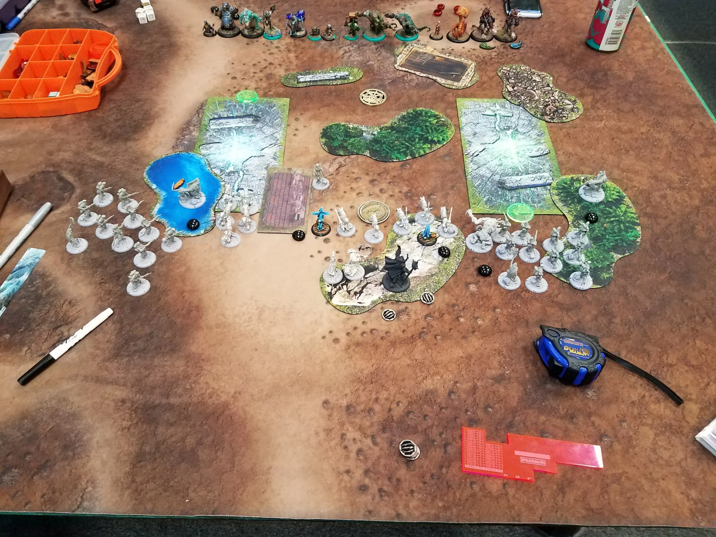 I didn't know it then, but operation "flanking rifle dudes" started this turn. 