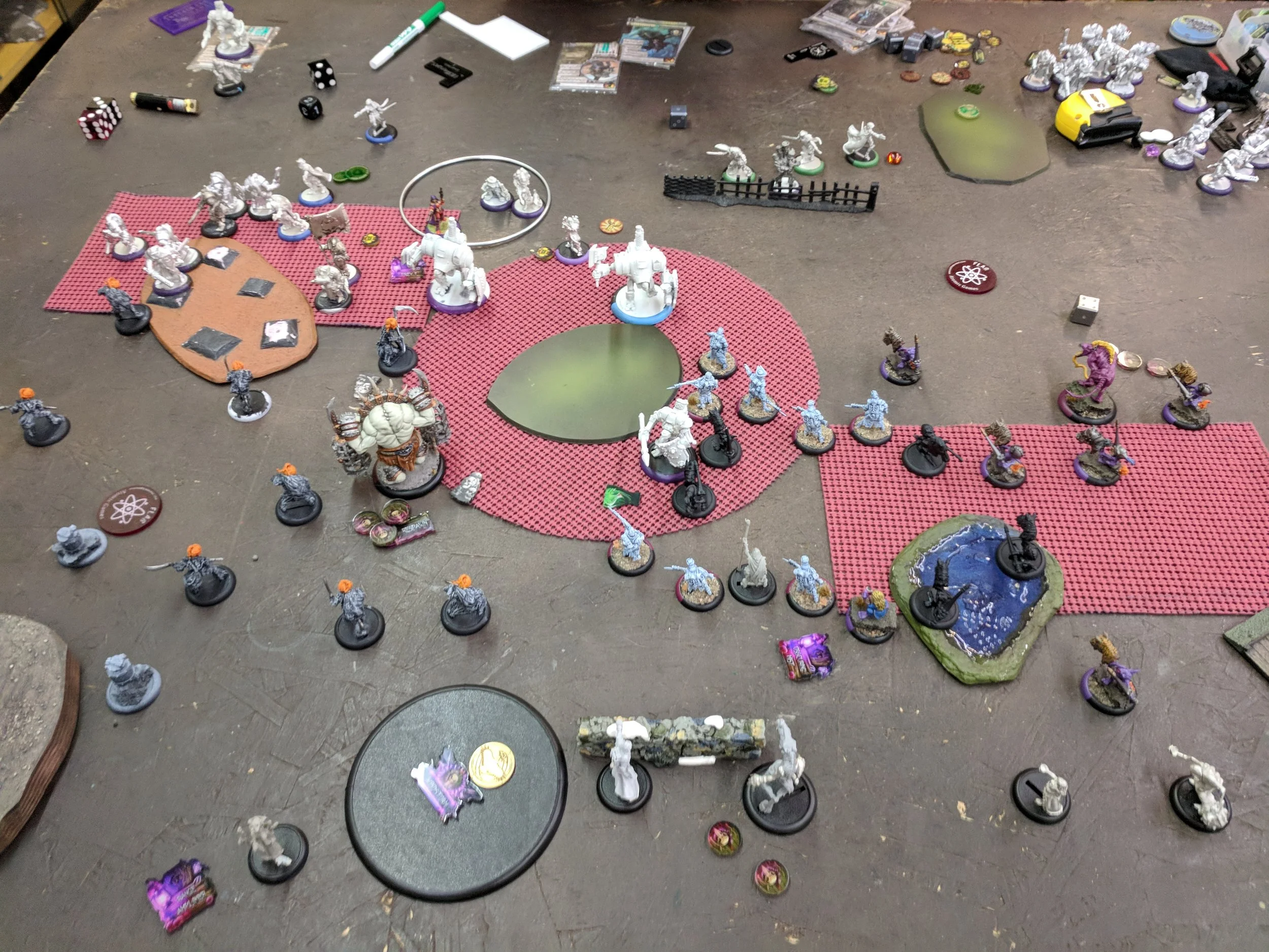 End of Grymkin turn 3 tied up at 3
