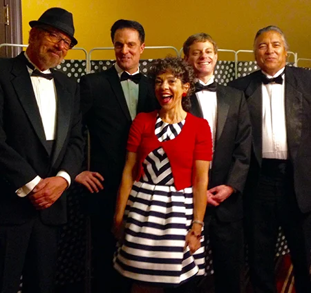 C'est Magnifique! at Society Cabaret San Francisco with Dave Sturdevant, Jason Martineau, Dan Feiszli and Kelly Park.