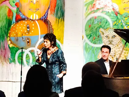 Lua and Jason celebrate 10 years on stage together at The Emerald Tablet in San Francisco's North Beach.
