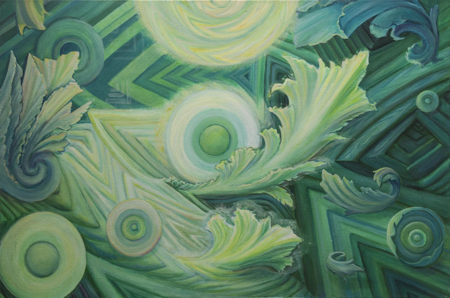 Peace Pattern 2015 Acrylic on canvas 36 x 24 in Inquire