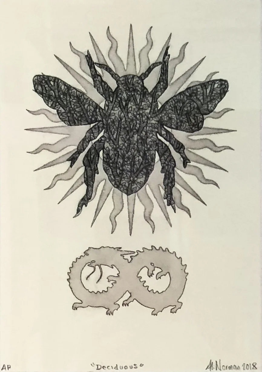 Deciduous 2018 Etching 9 x 7 in Inquire