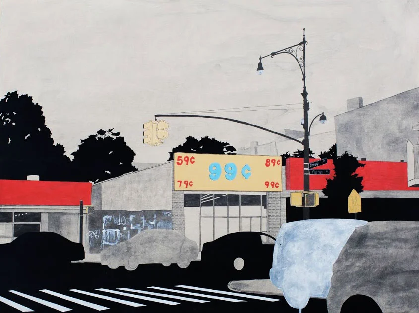 One Moment Worth Years 9:08 2018 Ink, Acrylic, Gouache on Birch Wood Panel 24 x 18 in Inquire
