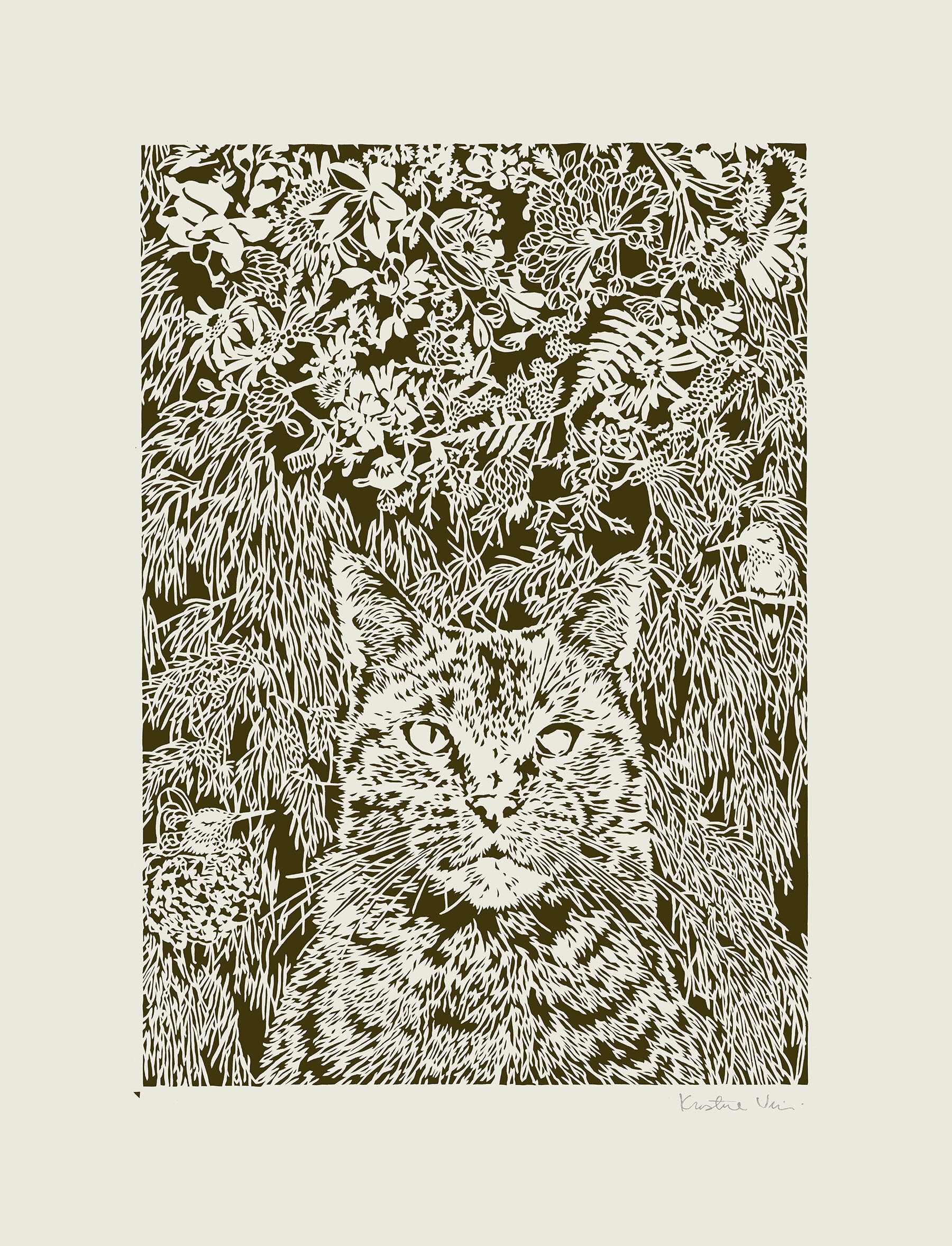 Catmint_KristineVirsis_KateOh $2500 handcut paper 13.75 x 18in.jpg