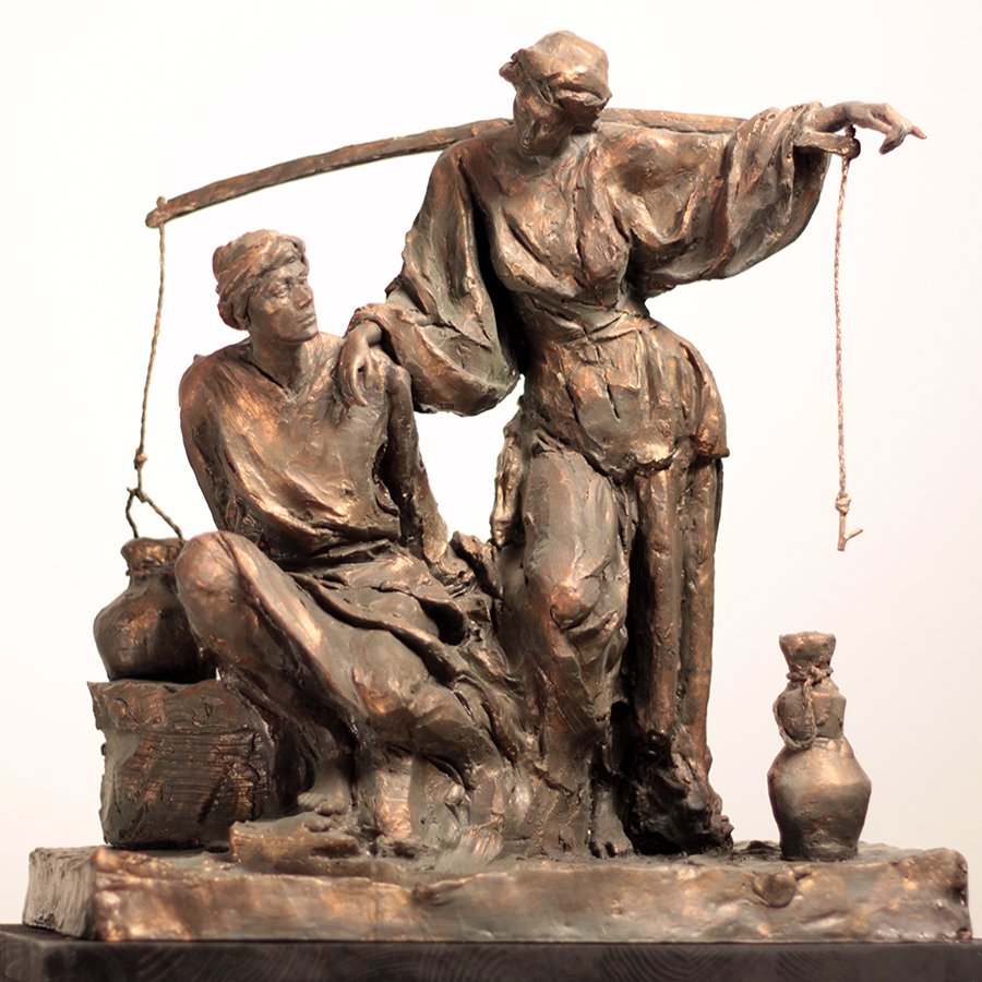 Moses and Tsiporah at the Well-resized.jpg