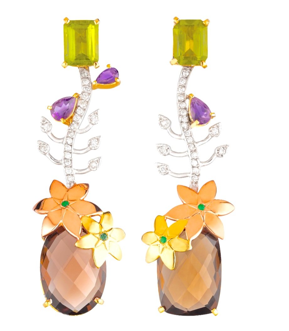 Amber-green-purple drop earrings.jpg