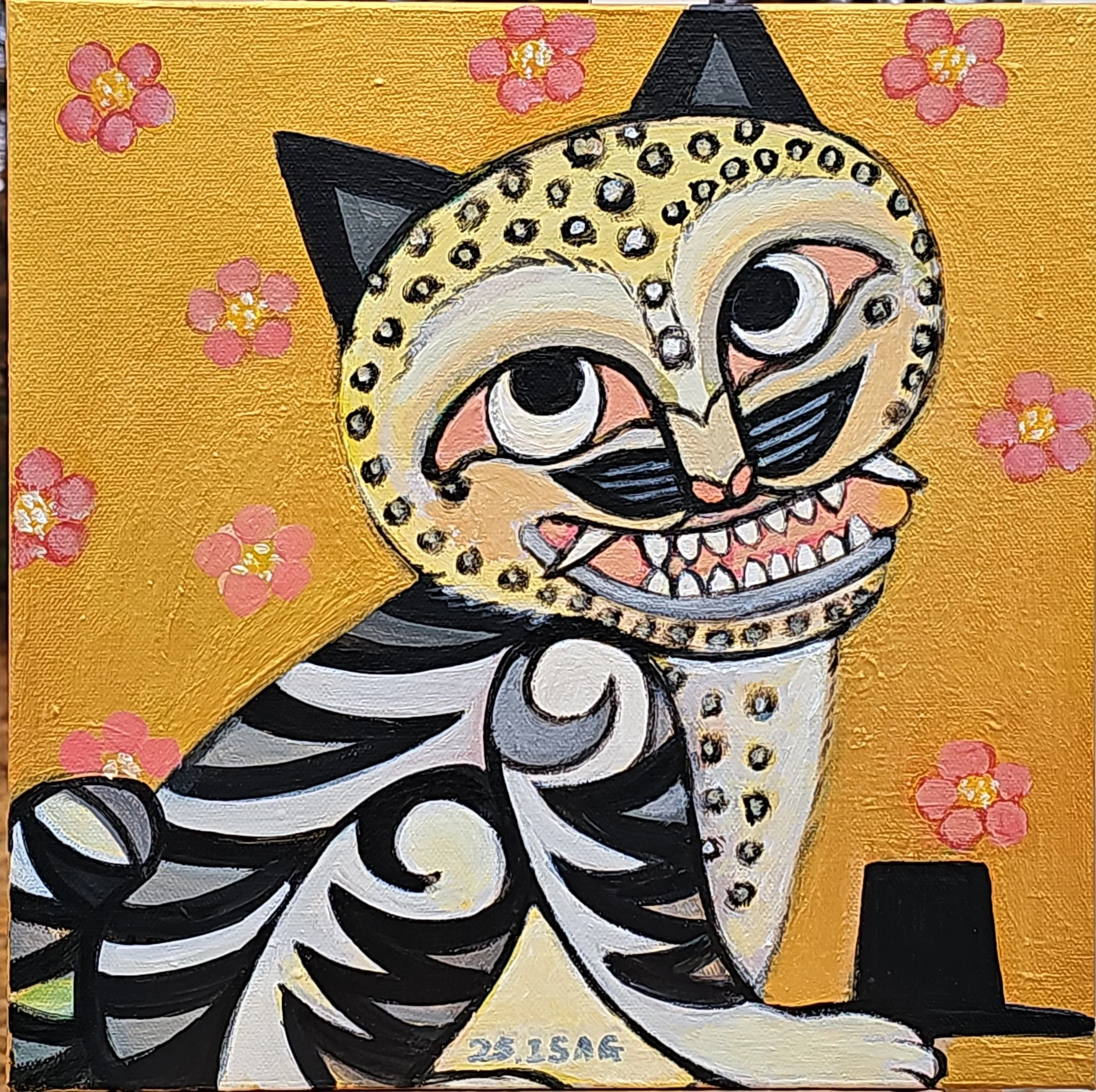 Plum Blossom Wind, Acrylic on Canvas, 12x12%22, $350.jpg