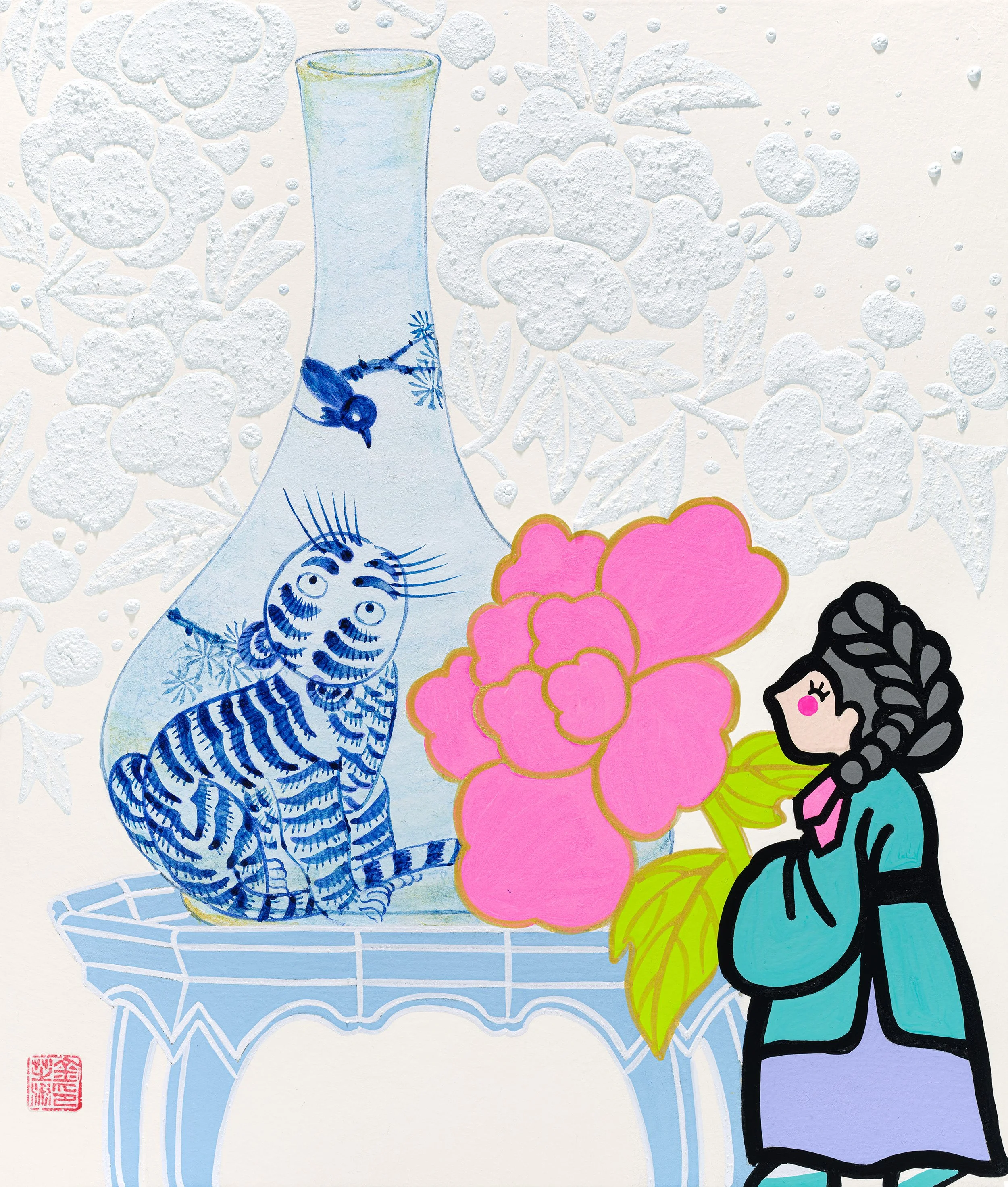 small Festival_24x20cm_한지에 혼합안료_2025_01.jpg