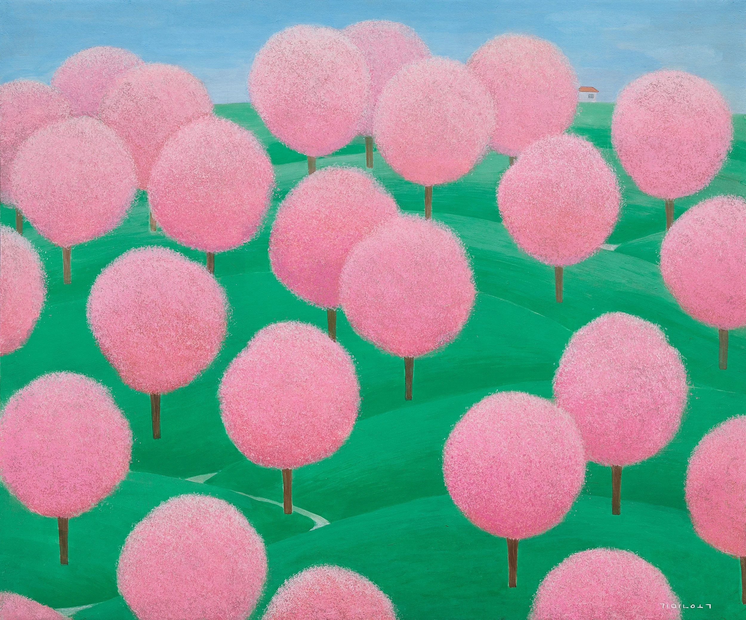 small 1. The Road to Hanggeum-ri, 2023, Color on Koreanpaper(Hanji), 60.7x72.7cm.jpg