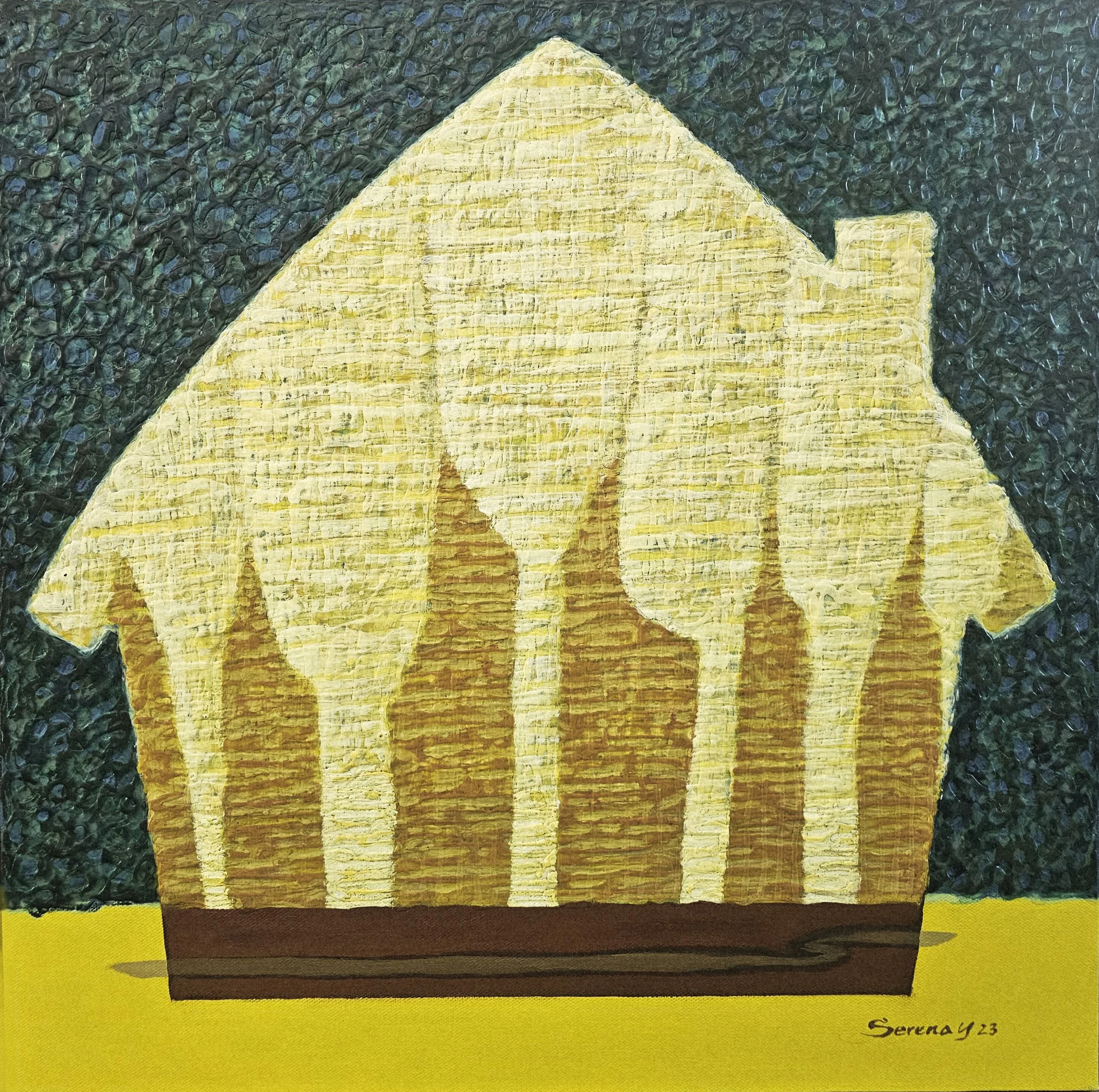 Serena Yeo I was there- 1, Acrylic on canvas 20 x 20.jpg