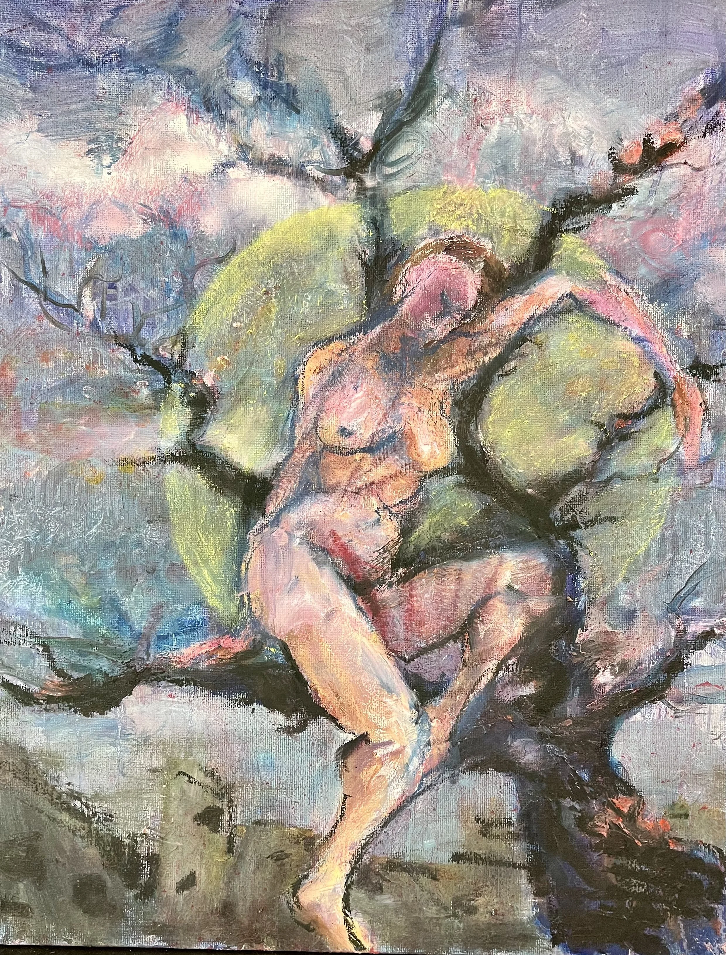 Barbara Han Moonlight 2025 Oil on Canvas 20 x 18.jpeg