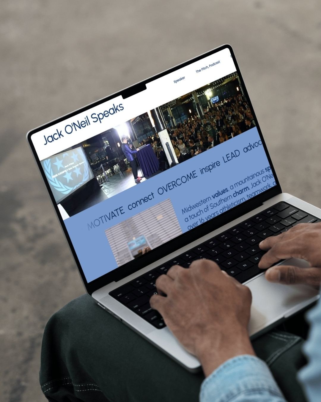 Check out our latest design for inspirational speaker Jack O'Neil. Link in bio.

#squarespace #websitedesign #coloradowebsitedesign