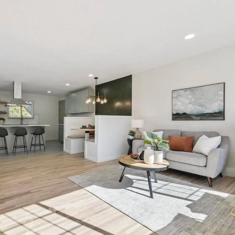 What a unique way to add a dining space to this home! Great flip on the market now! 

#5280magazine #acutedesigner #stagingworks #liveindenver #stagingsells #denverrealestate #girlboss #housetour #coloradorealtor #homesweethome #instahome #homestagin